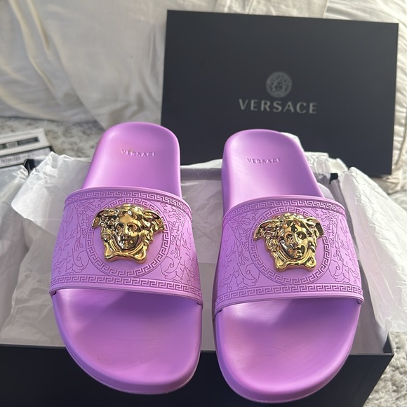 Versace Pool Slides - Picture 1 of 5